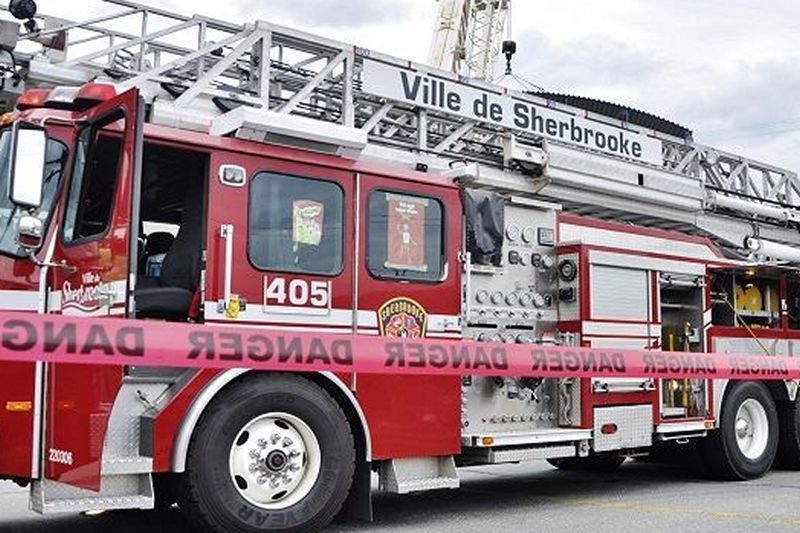 Incendie suspect dans un immeuble à logements à Sherbrooke